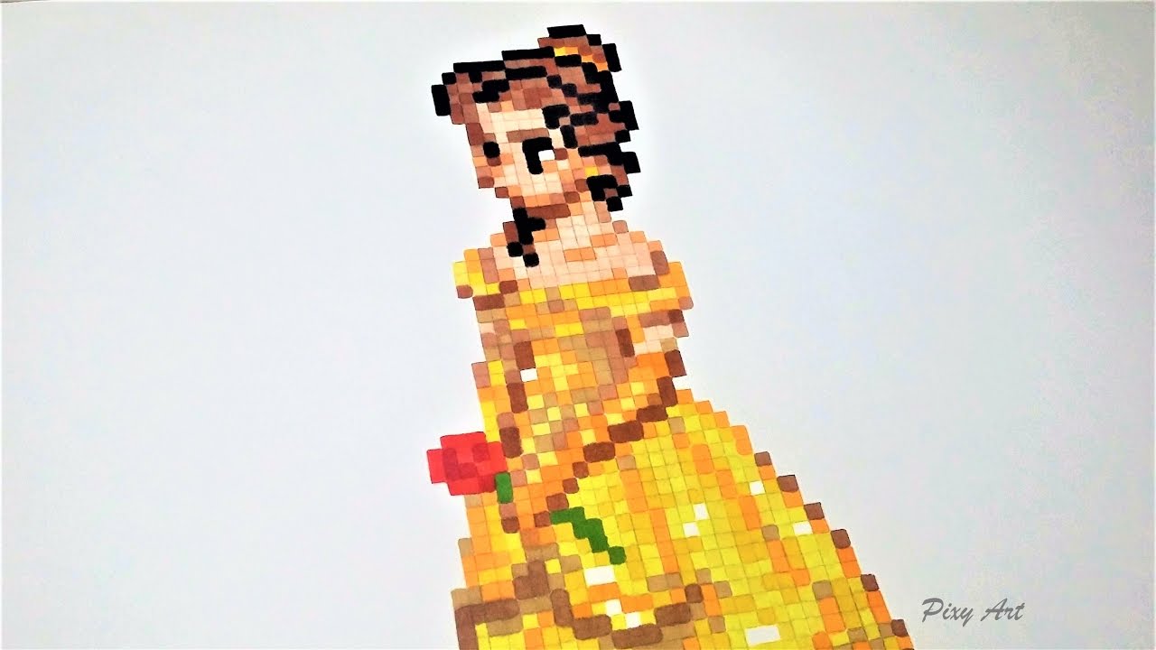 Pixel Art Chateau Facile